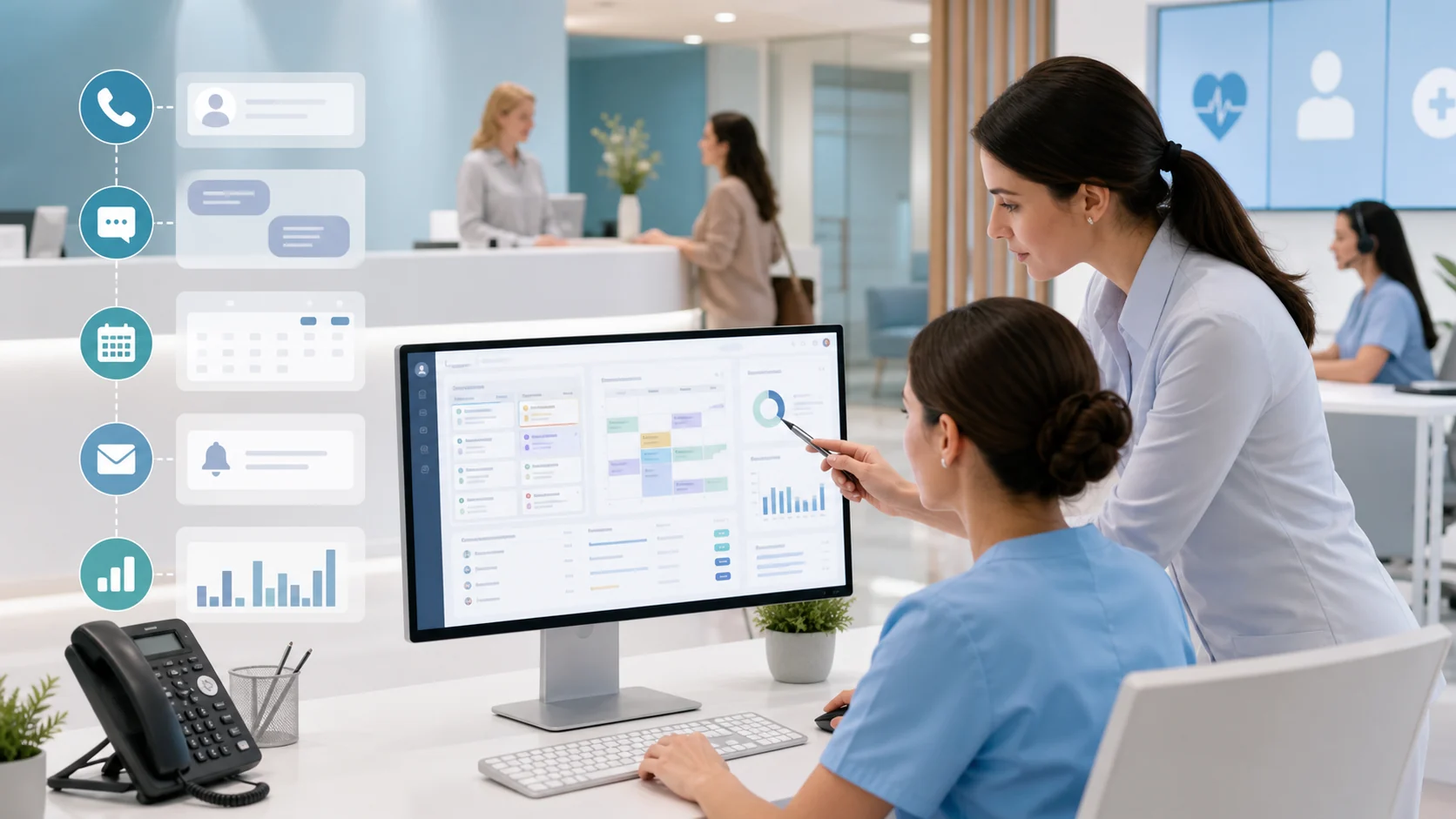 amoCRM для медицинского центра, запись пациентов, заявки и аналитика сервиса