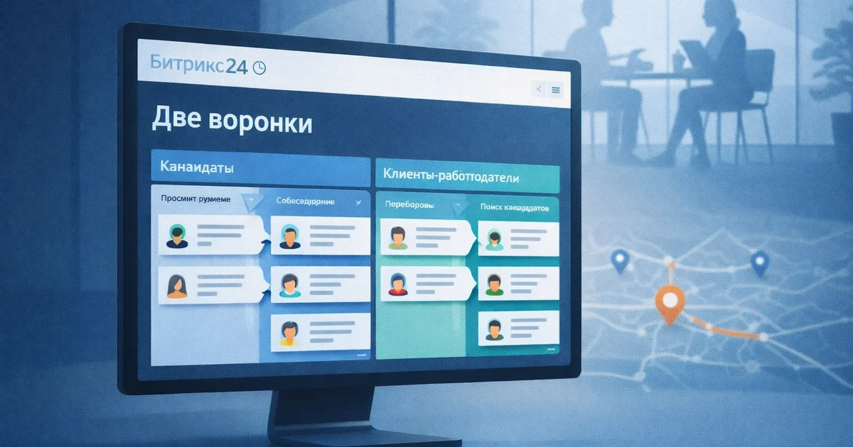 Битрикс24 для кадрового агентства